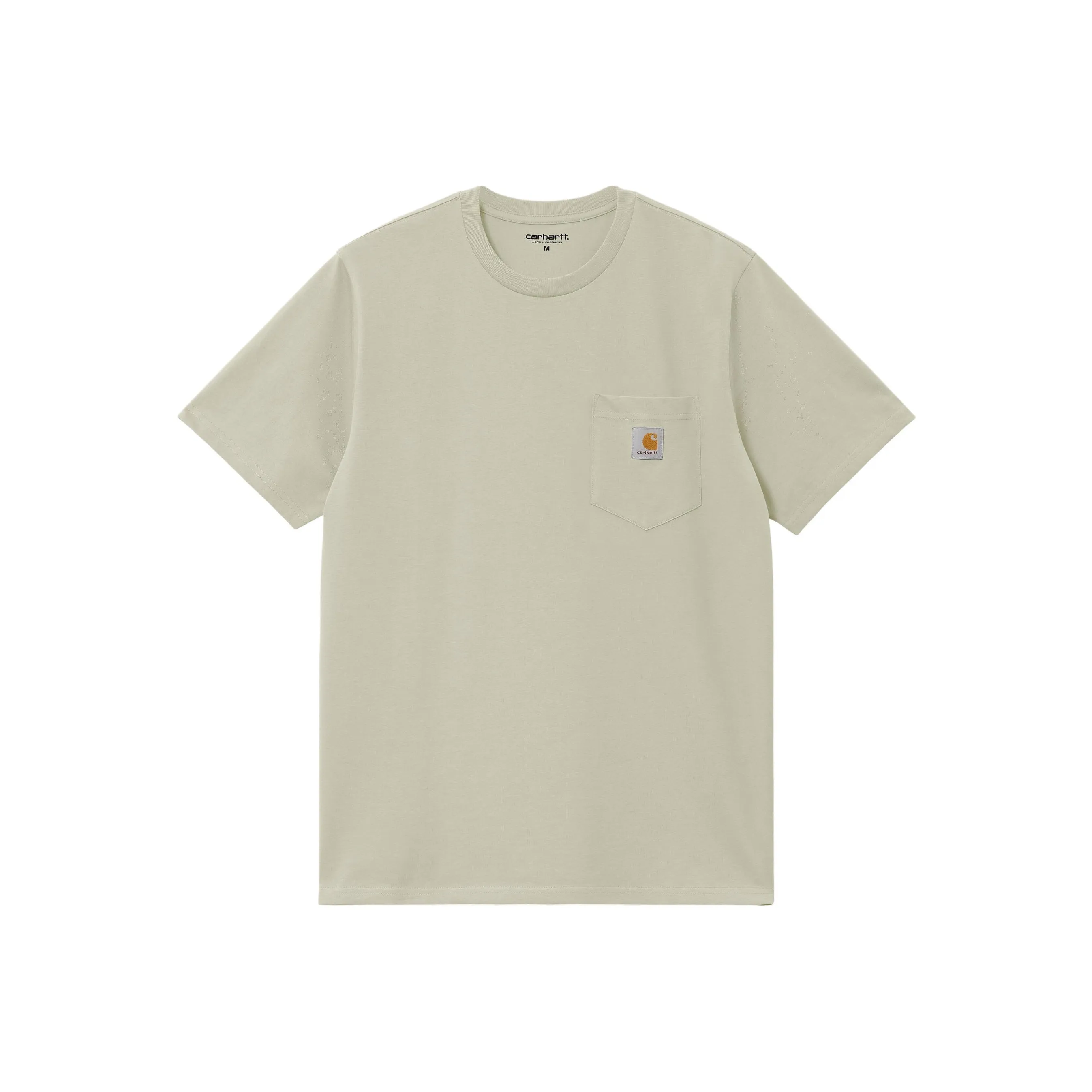 Carhartt WIP SS24 S S Pocket T-Shirt T-Shirt Unisex Gray Green Кархартт WIP SS24 S S Pocket T-Shirt T-Shirt Унисекс Серый Зеленый