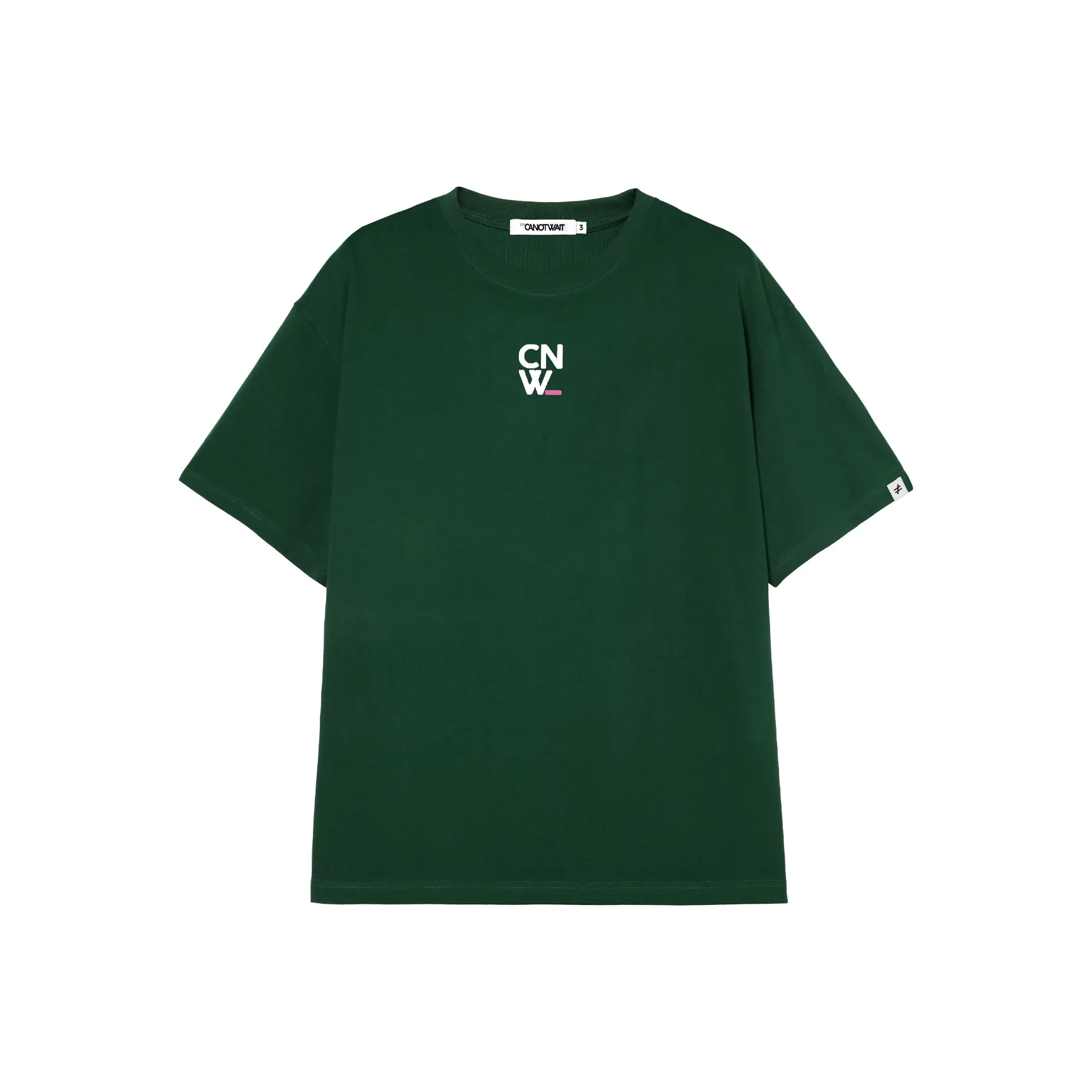 CANOTWAIT_ T Shirt Unisex Green