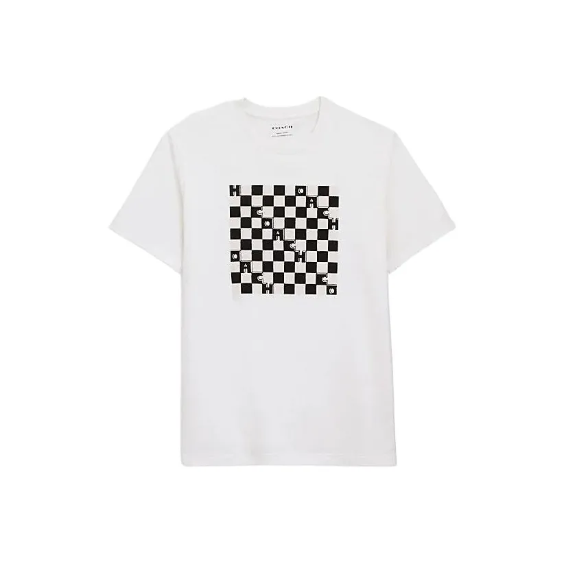COACH T Shirts Men's White