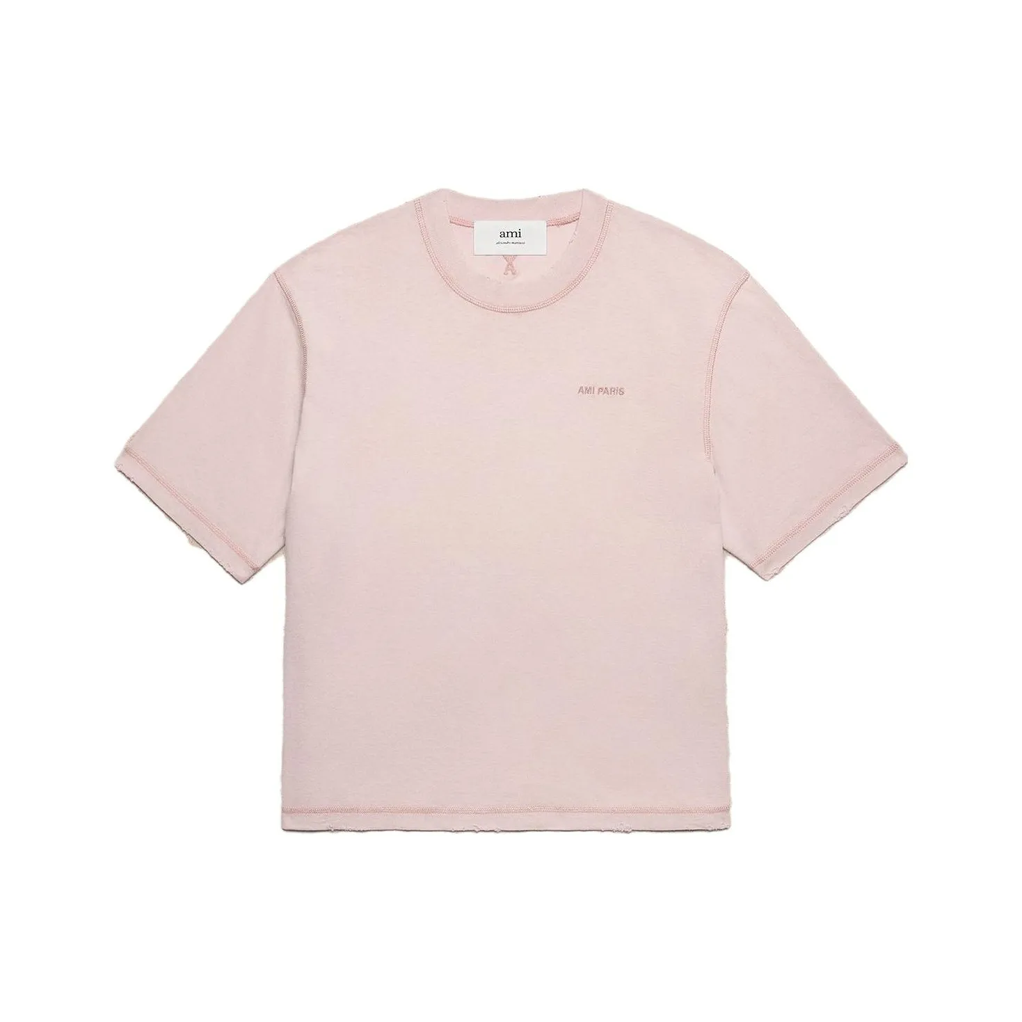 AMIPARIS FW23 T-Shirt Унисекс Нюдово-розовый