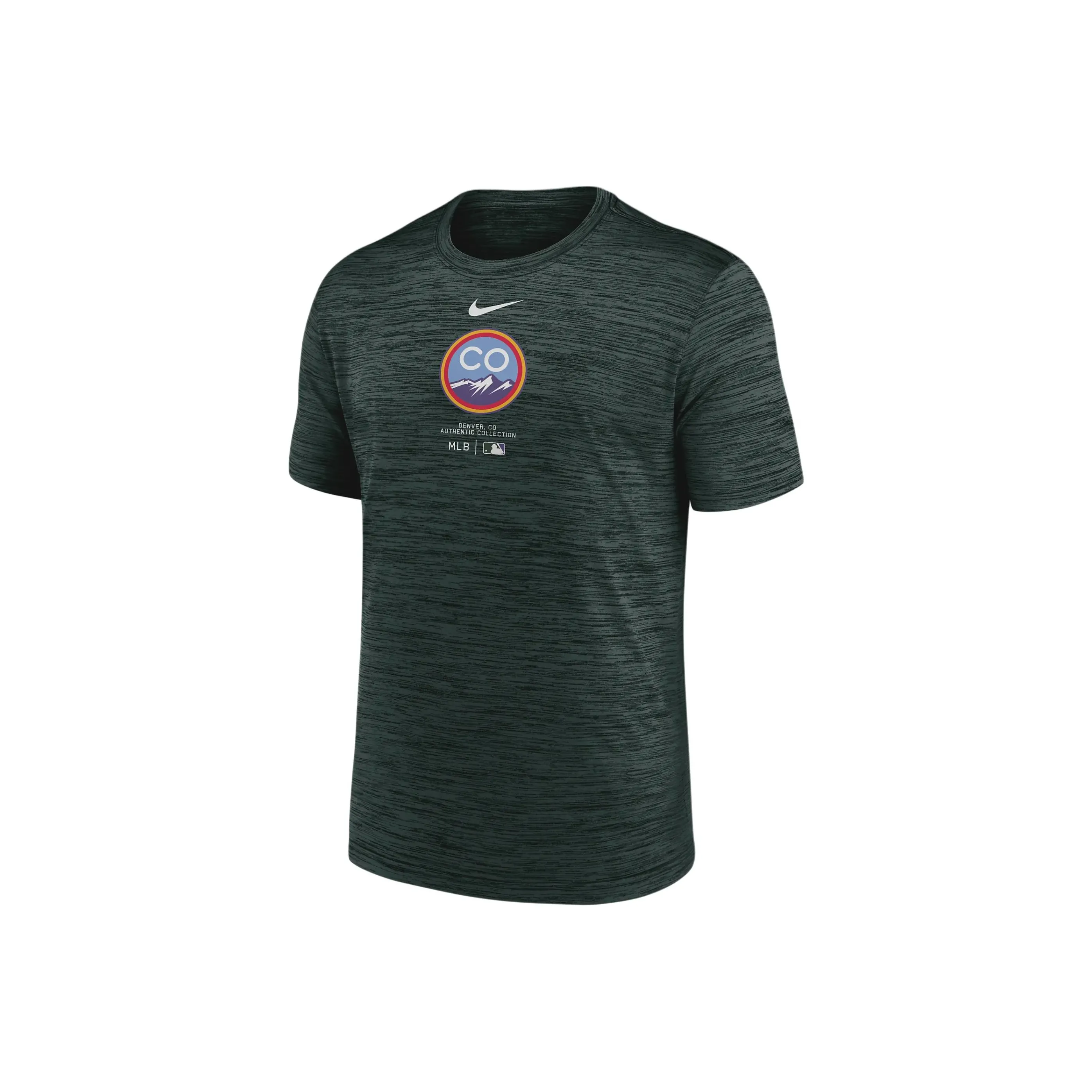 Nike Colorado Rockies City Connect Practice Velocity Men's Nike Dri FIT Mlb T Shirt