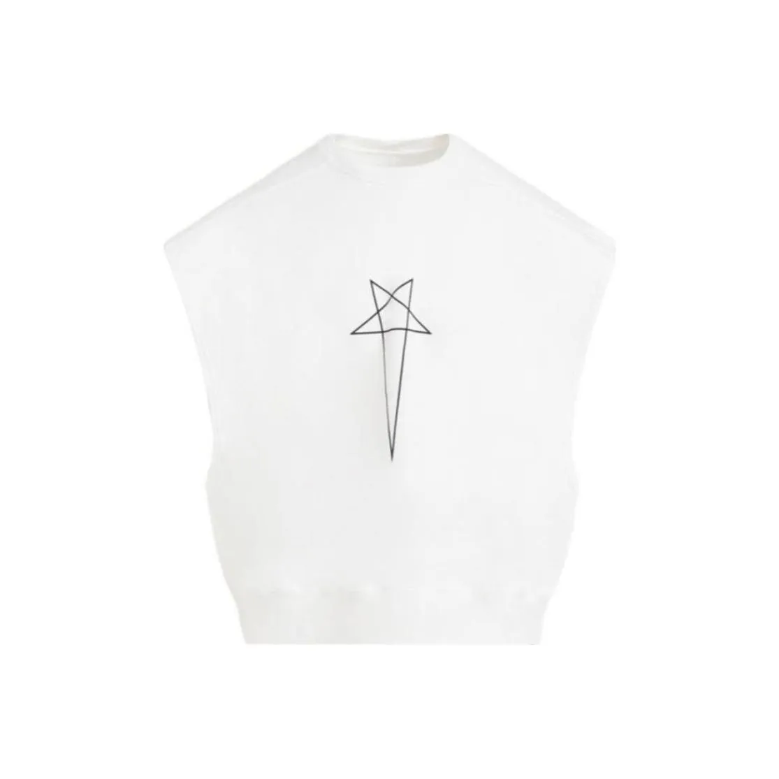 Rick Owens DRKSHDW Graphic-print Sleeveless Sweatshirt