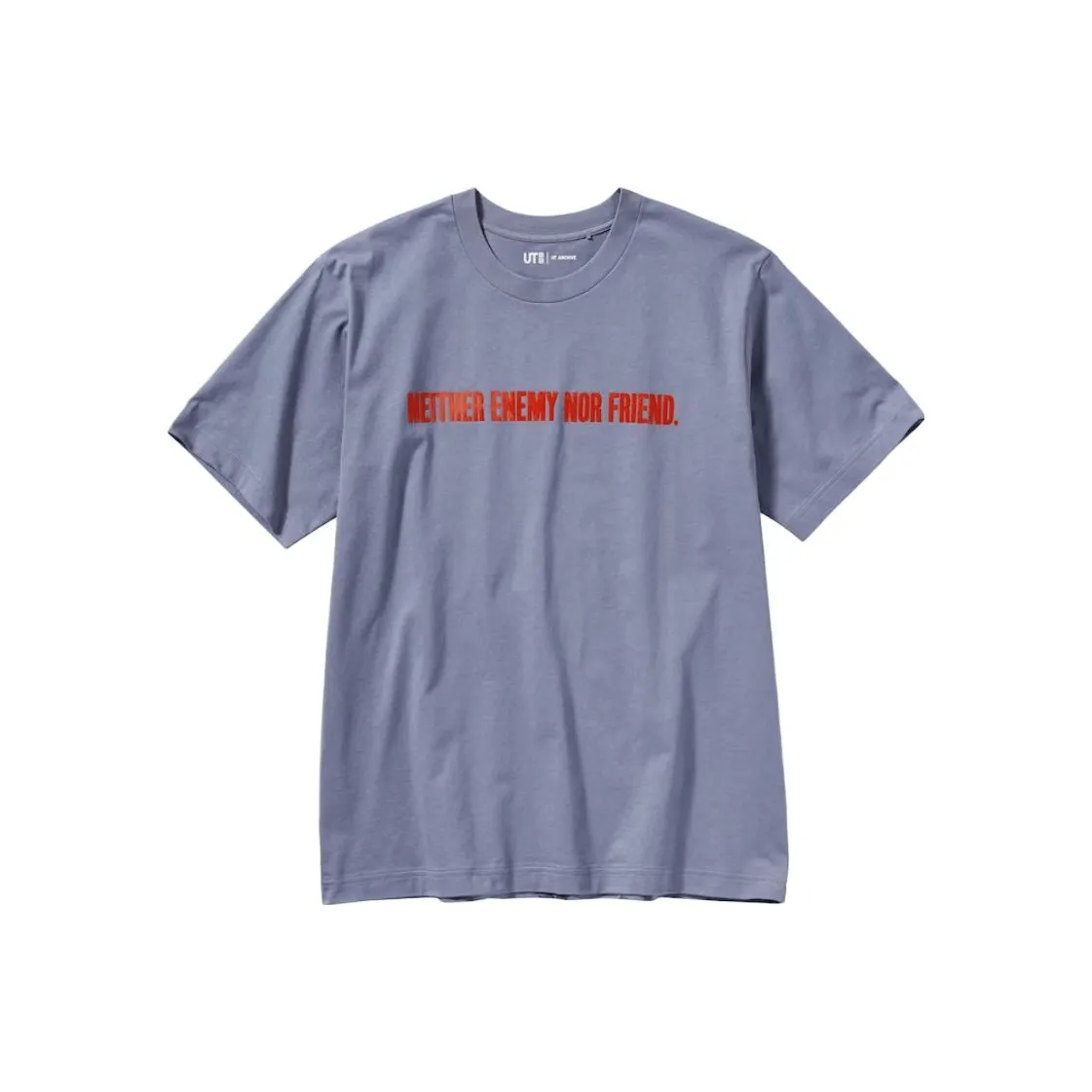 UNIQLO x Metal Gear UNIQLO x Metal Gear Co Бренд T-рубашка унисекс серого цвета