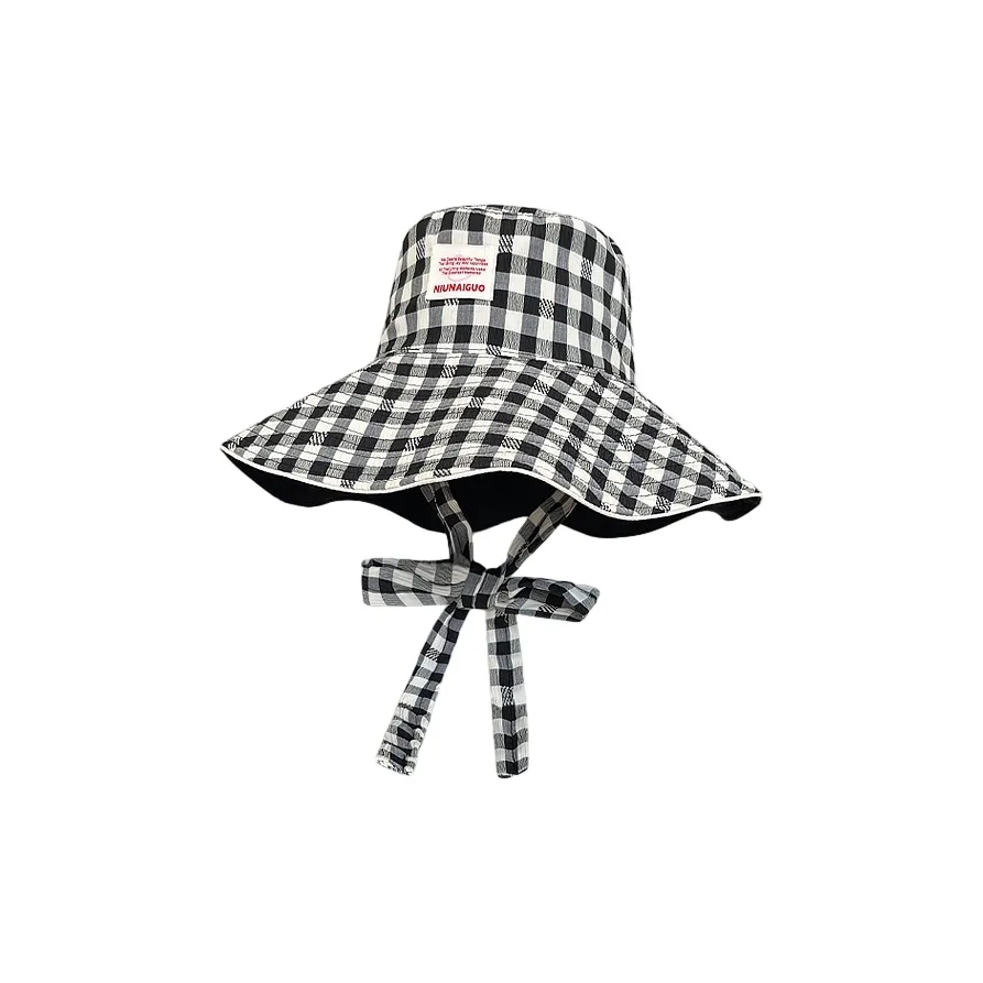 FREE RABBITⅡ Summer Sun Protection Double Sided Large Brim UV Protection Hat Bucket Hats Unisex