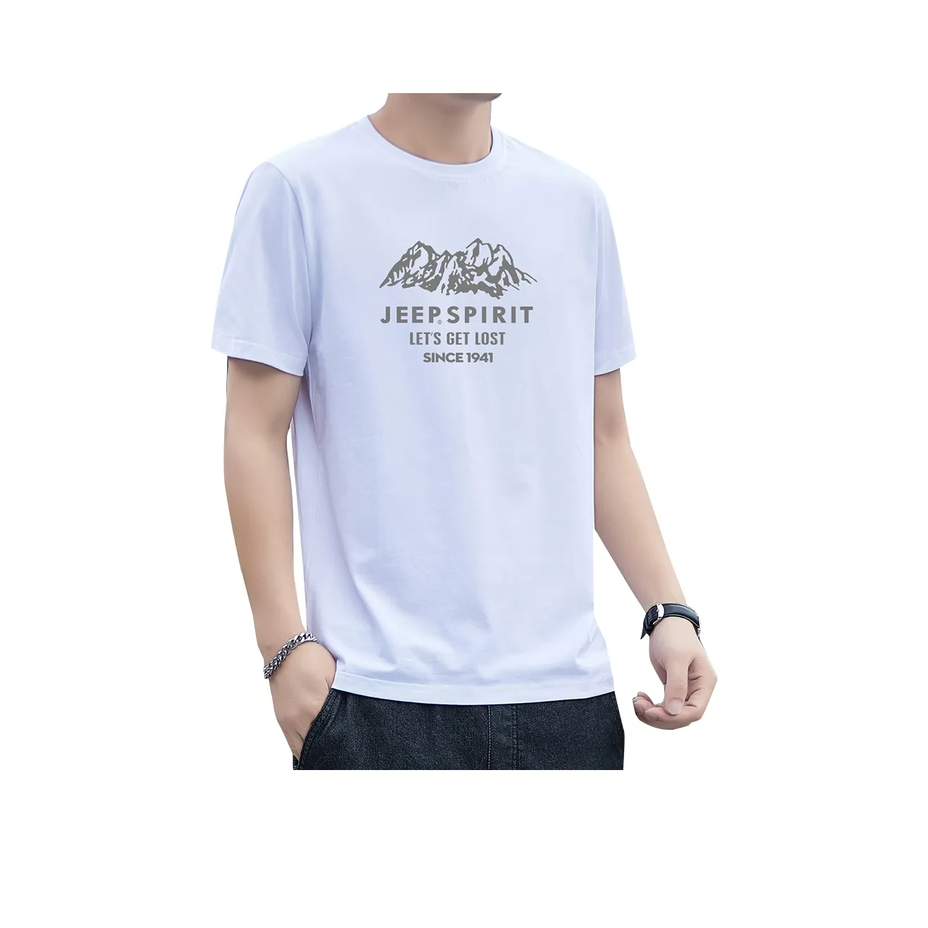 JEEP SPIRIT Комплект с короткими рукавами мужская рубашка