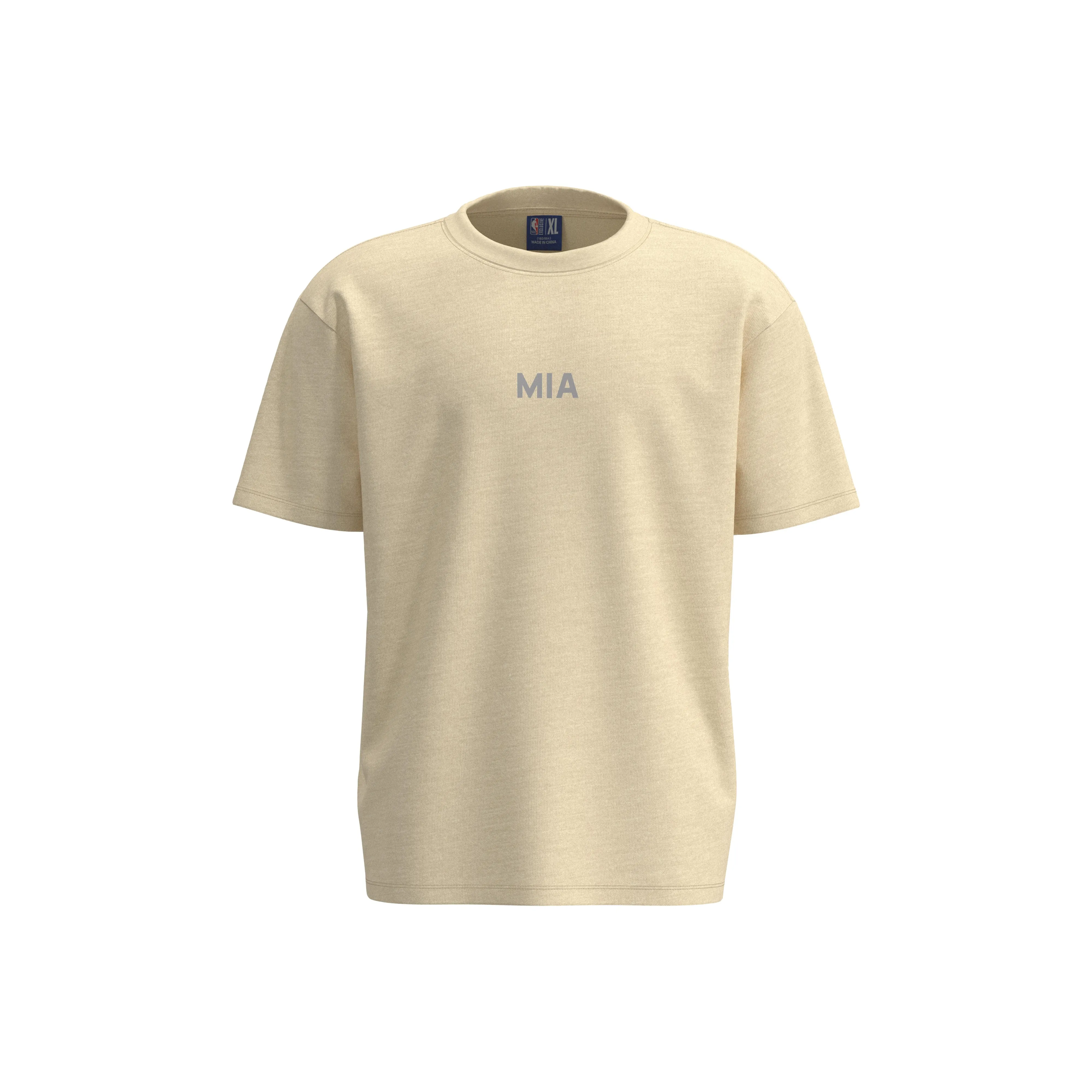 NBA Team T Shirts Unisex Light Brown