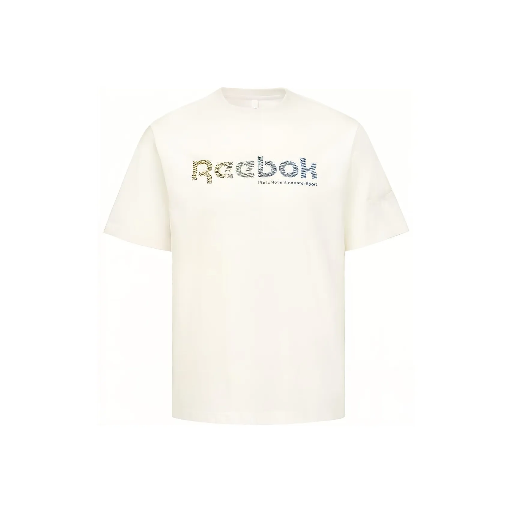 Reebok Graphic Tee U T Shirt Unisex Raw White
