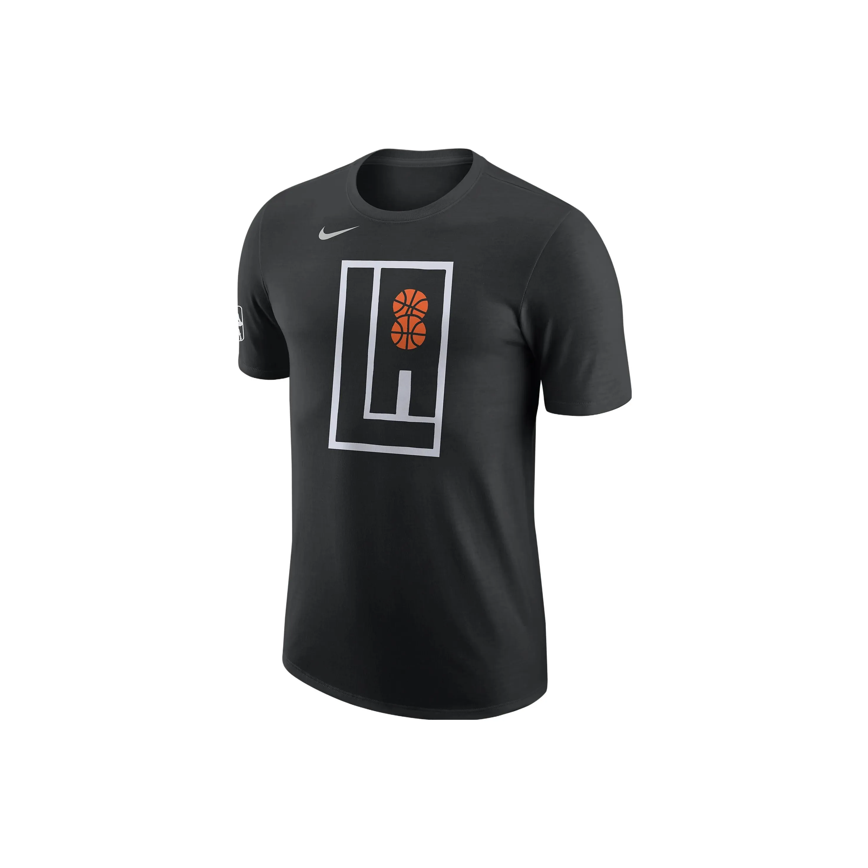 Nike LA Clippers Городской Edition T-Shirt Городской Edition Los Angeles Clippers Мужской Черный