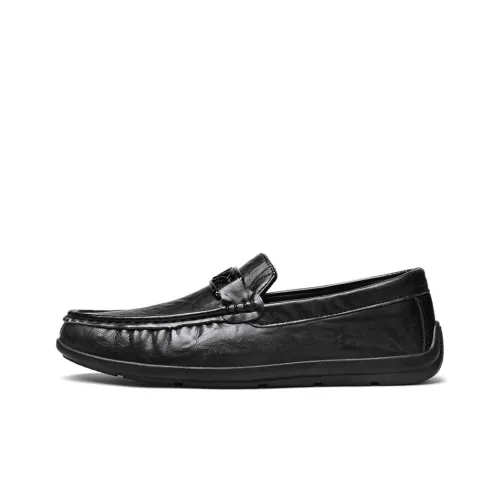 TOMAY Мужские повседневные туфли Low Top Черные Мужские