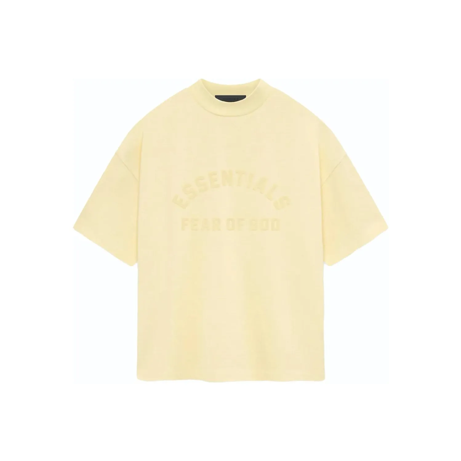 Fear of God Essentials SS24 Crewneck T Рубашка T Рубашка Мужская Садовый Желтый Садовый Желтый