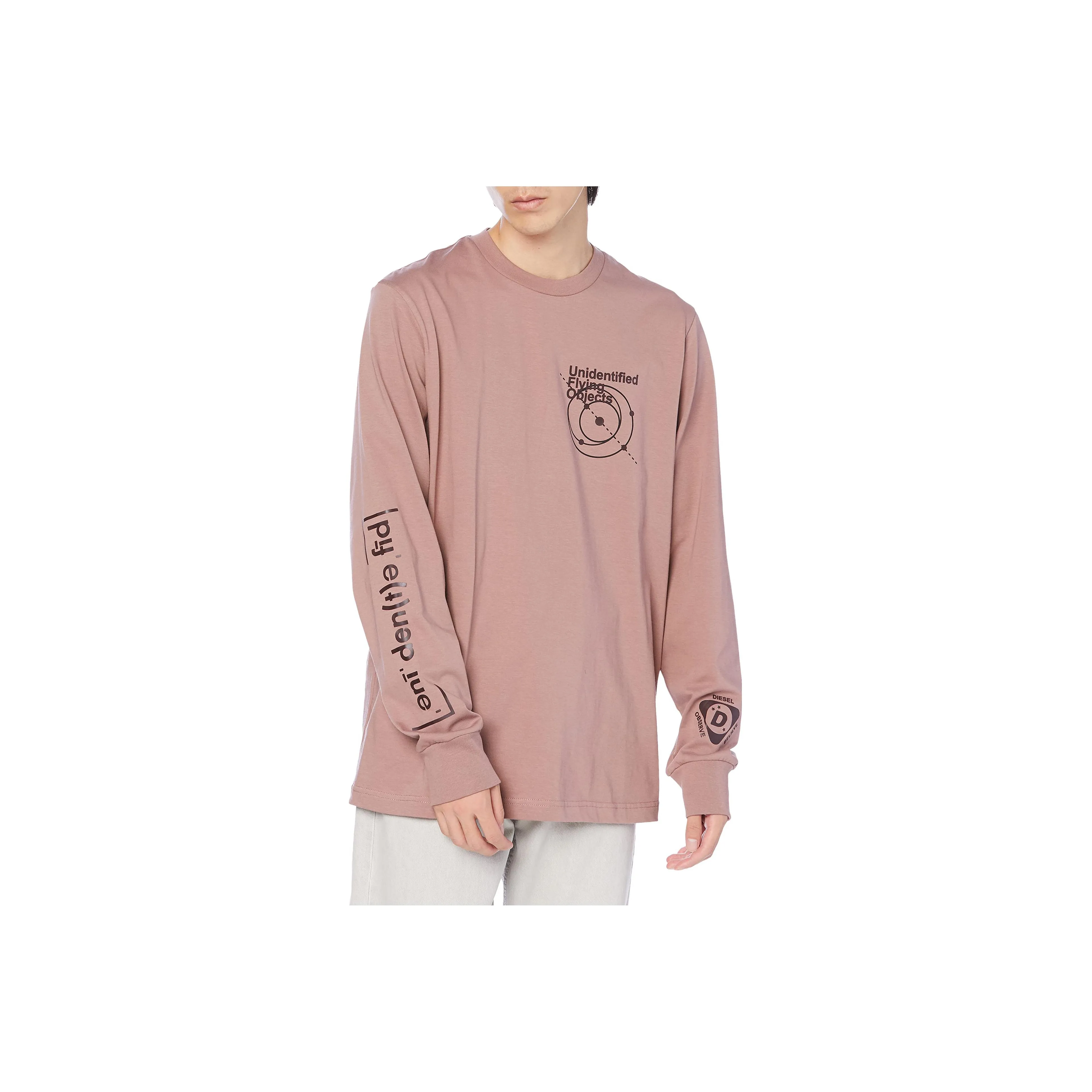 DIESEL T Shirts Men's Pink