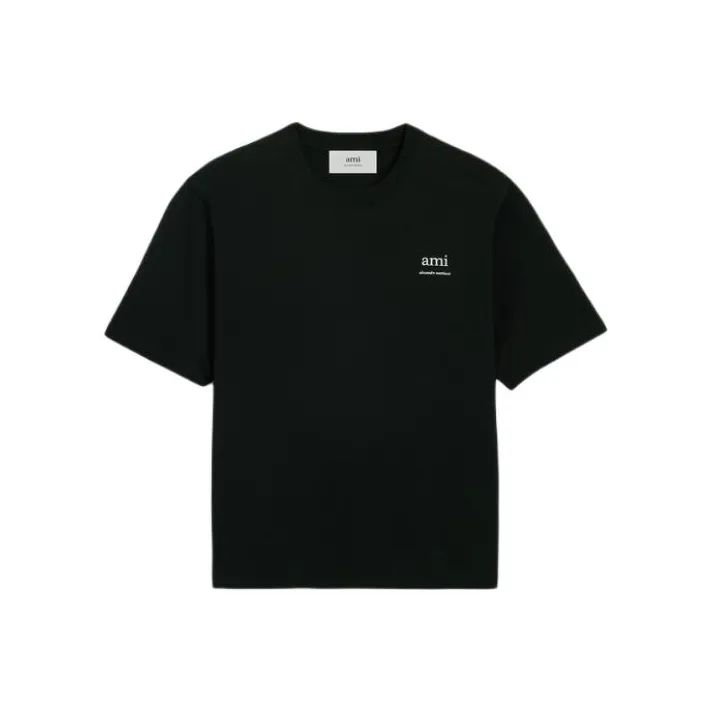 AMIPARIS SS24 T-Shirt Унисекс Черный