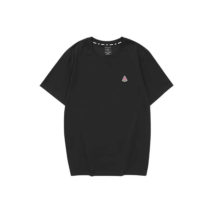 Skechers Colorful T Shirt Unisex Carbon Black