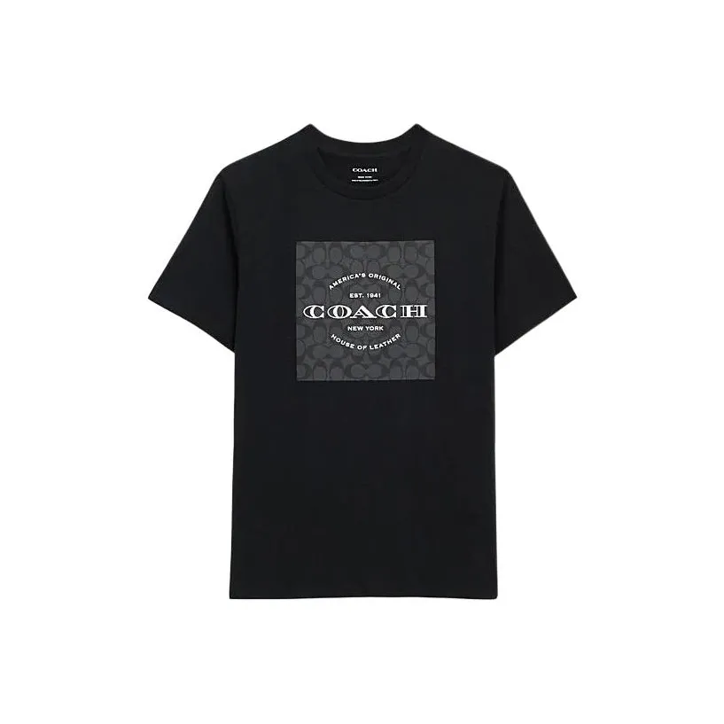 COACH T Shirts Men's Black