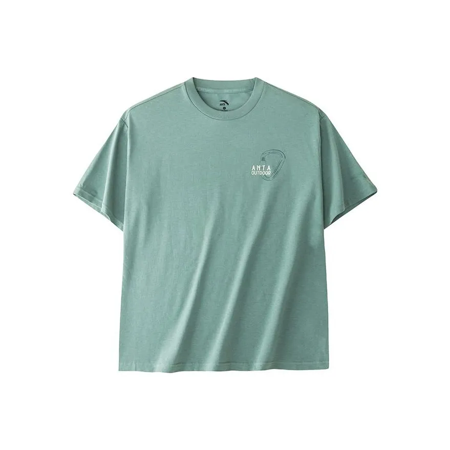 Anta Outdoor Collection T Shirt Men's Ethereal Teal
