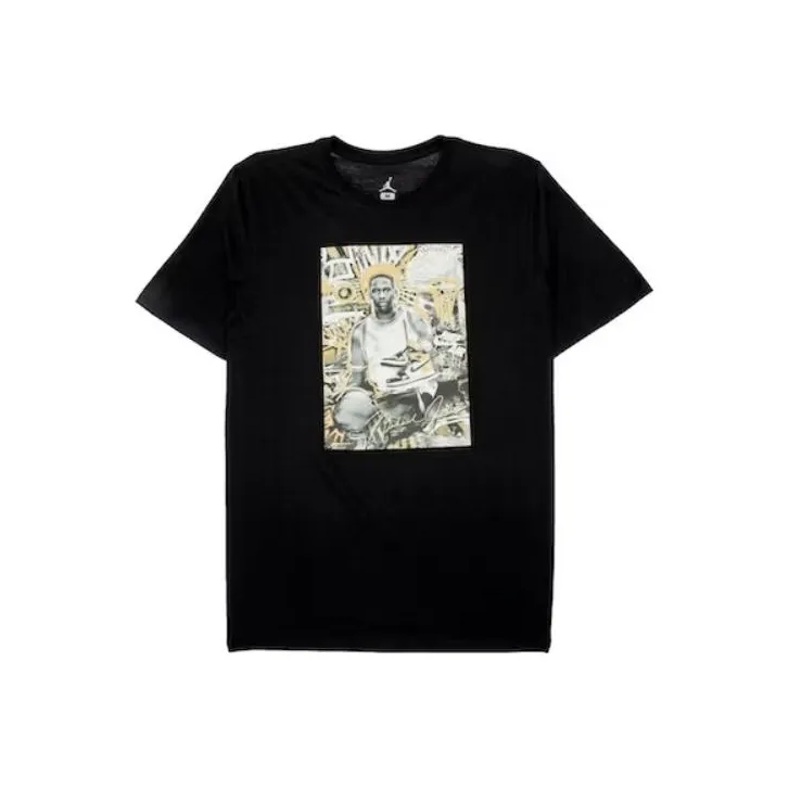 JORDAN Черные Мужские T-Рубашки