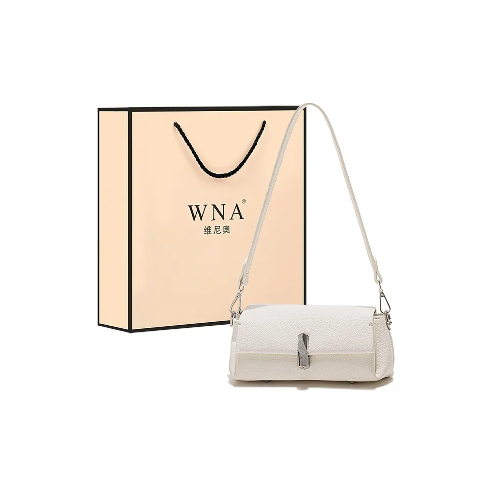 Vigno Сумка через плечо из синтетической кожи стандартная белый черный