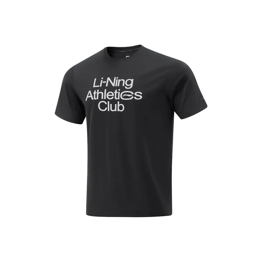 LINING Cool Tea T Черная мужская футболка