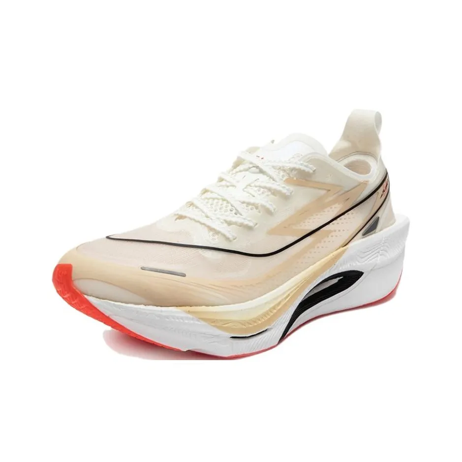 361° Flying Flame 3,5 Slip Устойчивый к истиранию Низкий Топ Повседневные Беговые кроссовки Мужские Бежевые