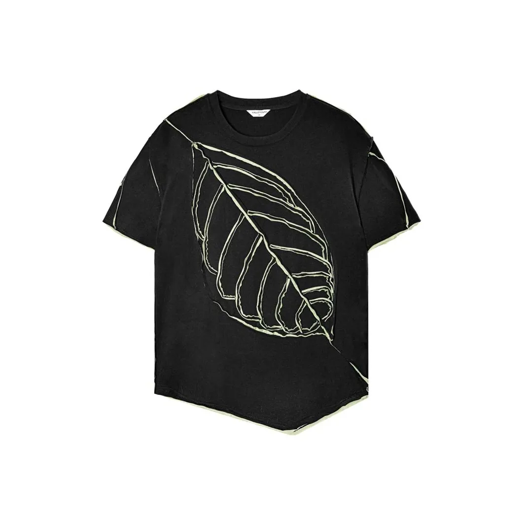 VALLEYOUTH T Shirt Unisex Summer Night Black