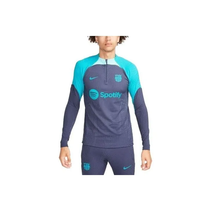 Nike T Shirts Men's Thunder Blue/Light Aqua Green