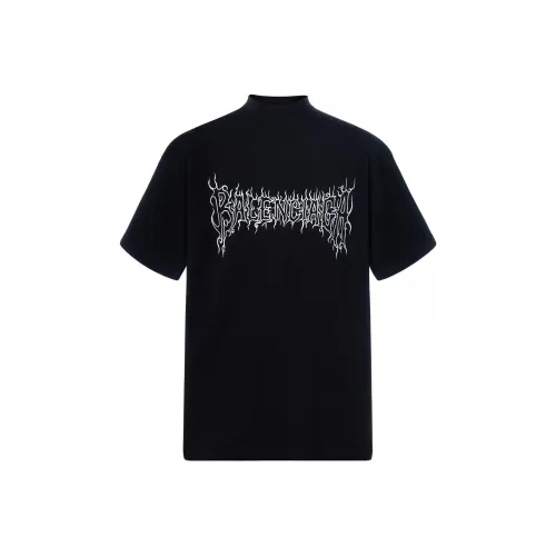 BALENCIAGA Черная Унисекс Футболка