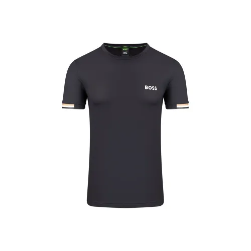 HUGO BOSS Черная Мужская Рубашка