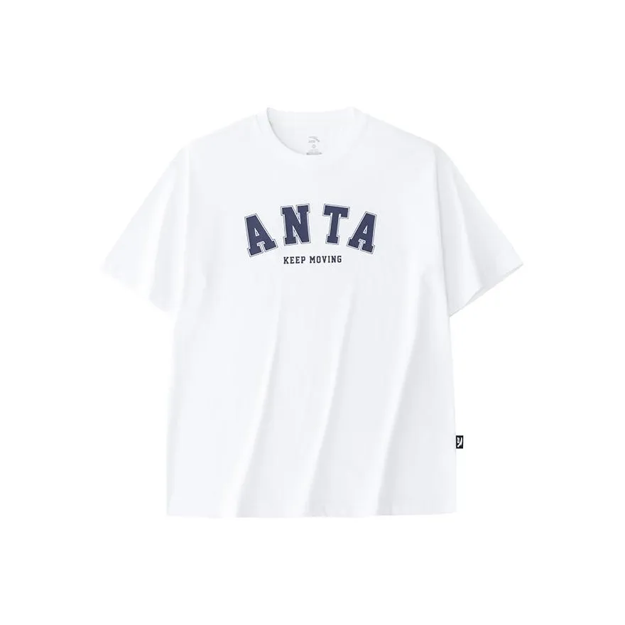Anta Life Collection T Shirt Men's Snowflake White