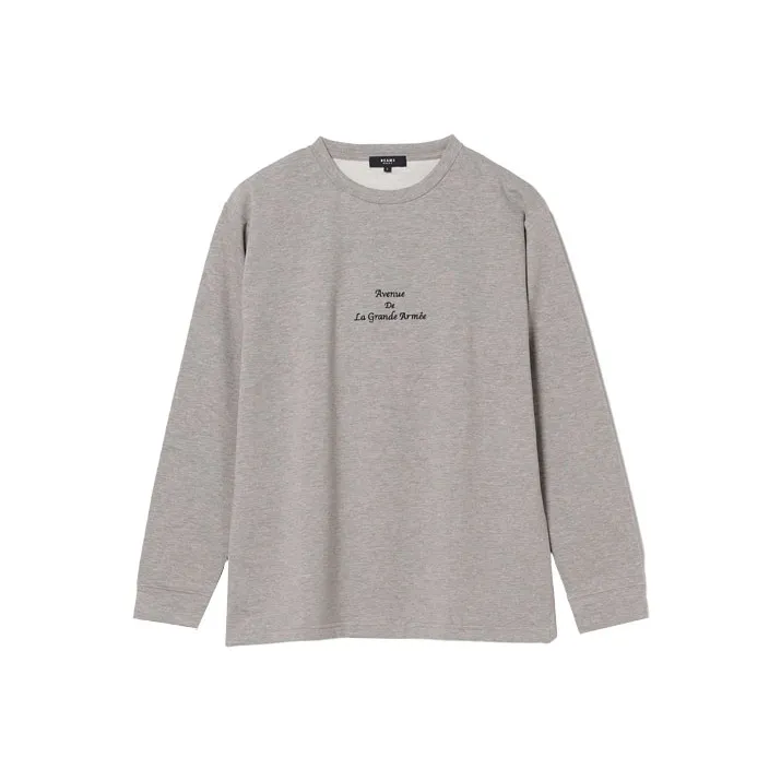 Beams T Shirts Men's Gray
