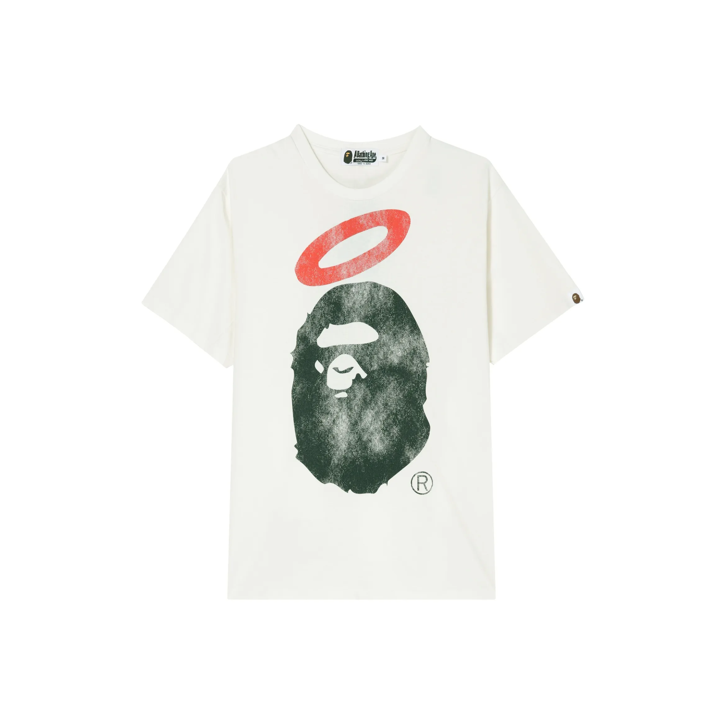 Bape X Union Pigment Dyed Ape Head Tee