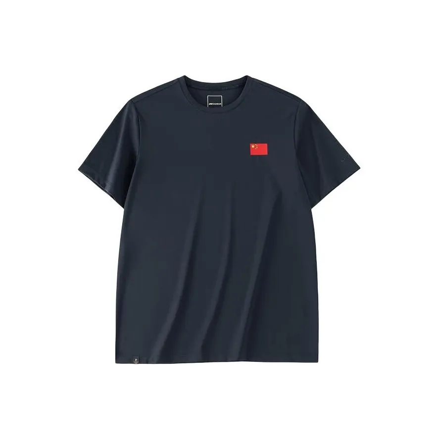 Anta T Shirt Men's Night Sea Black
