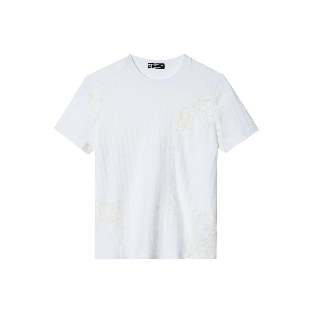 ANDREW MACKENZIE T Shirt Men's White
