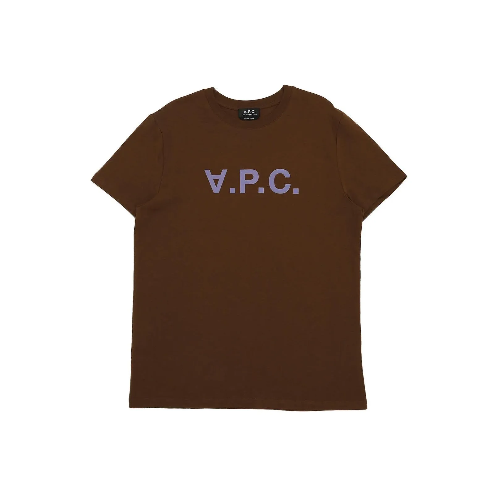 A.P.C. Joint Paragraph Шоколад Мужская T-Рубашка