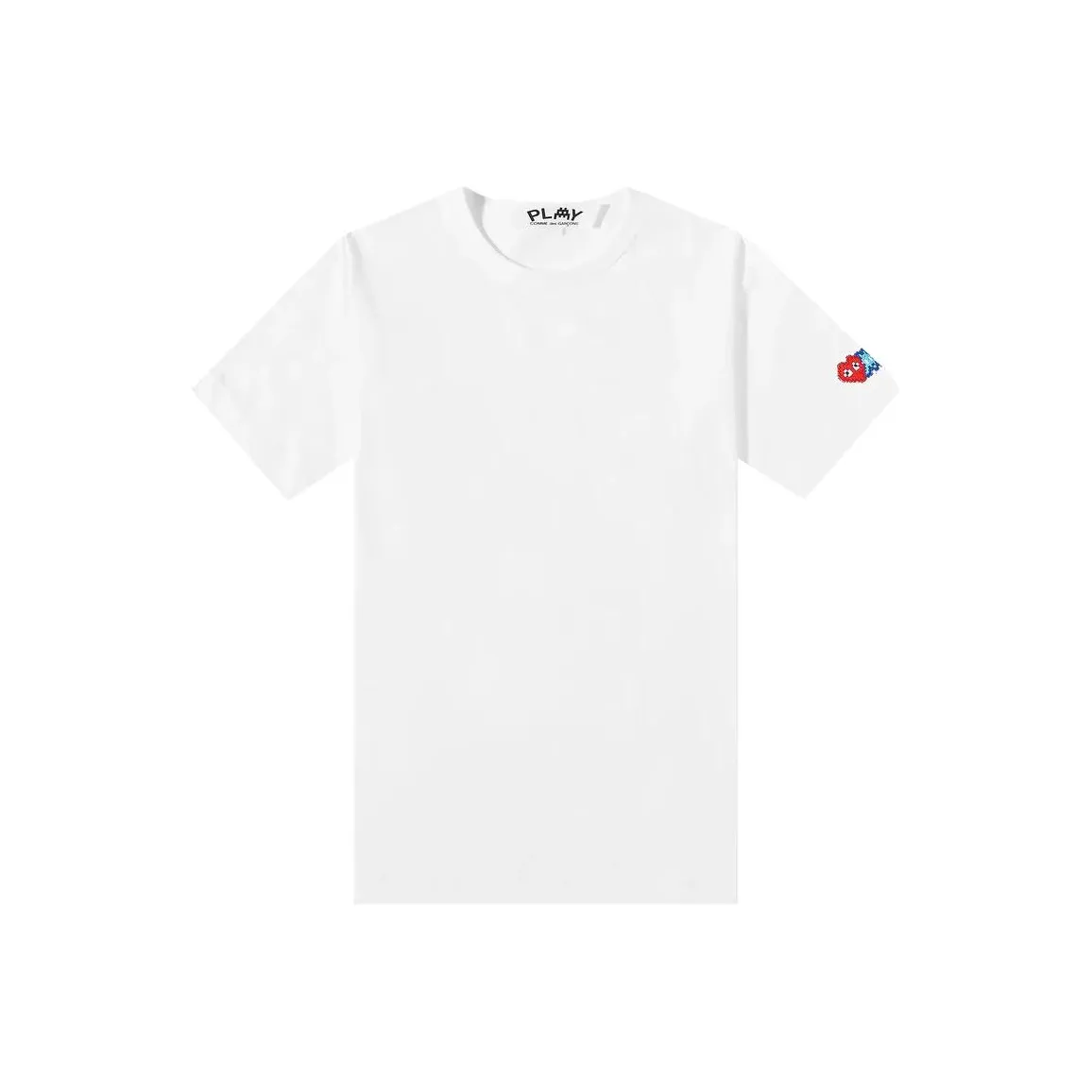 Comme Des Garçons Play Logo Patch Crewneck T Shirt