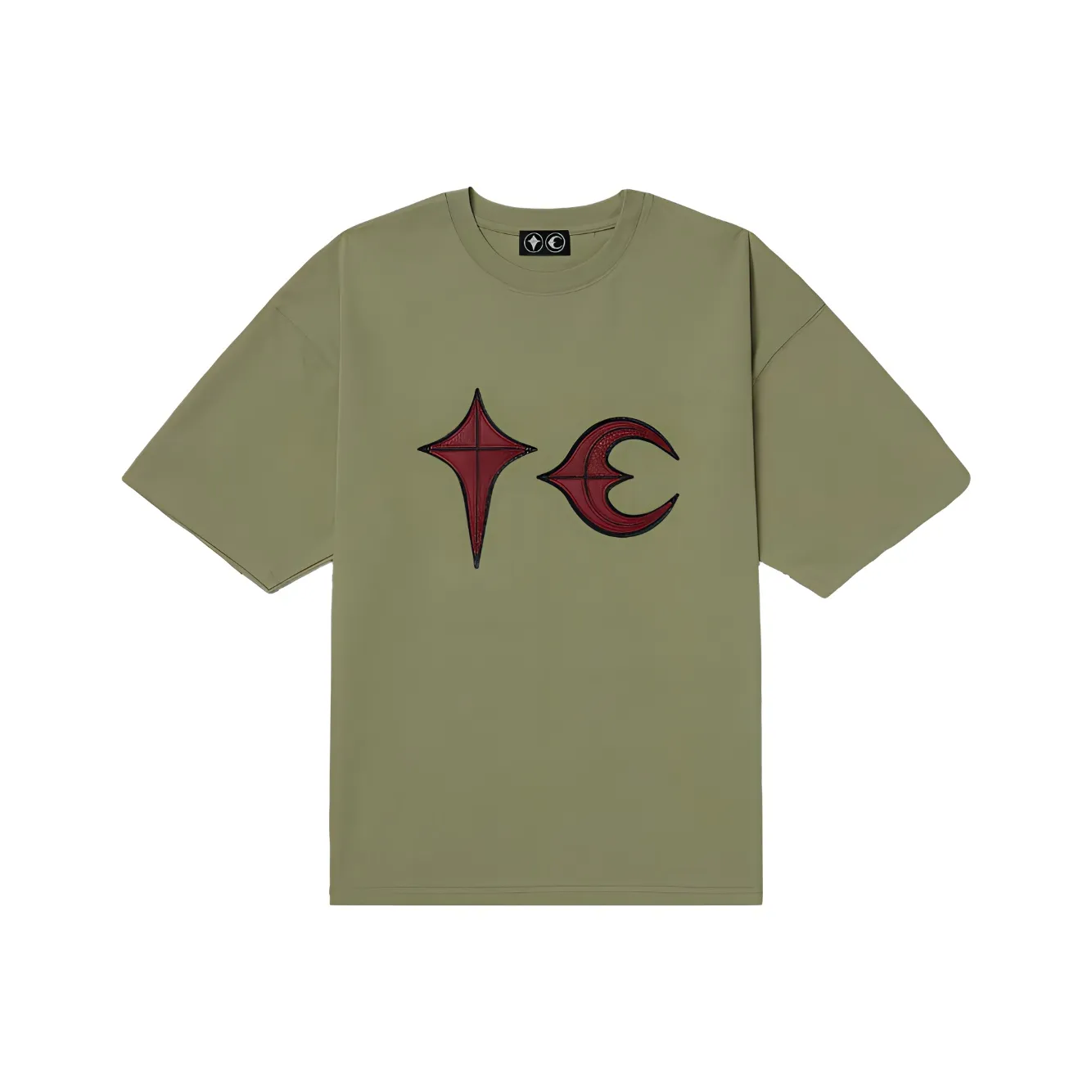 Thug Club SS24 T Рубашка Мужская Хаки