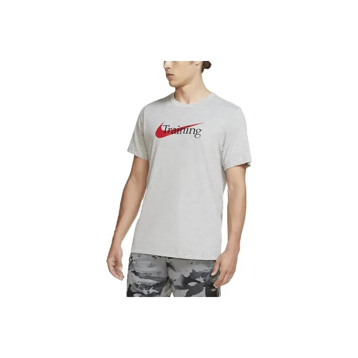 Nike Dri FIT T Shirt Men's Gray