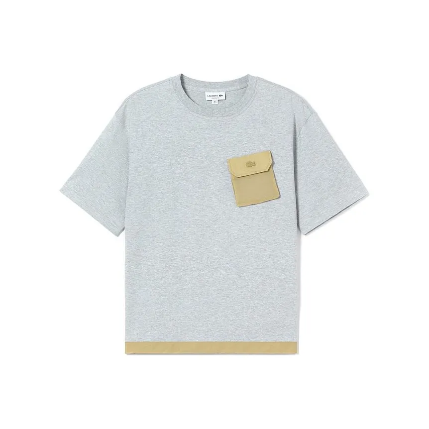 LACOSTE CCA/Silver Gray Мужская T-рубашка