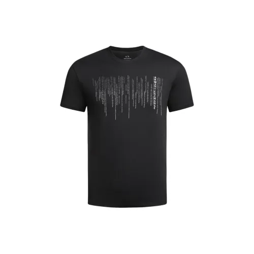 ARMANI EXCHANGE Черная Мужская Рубашка