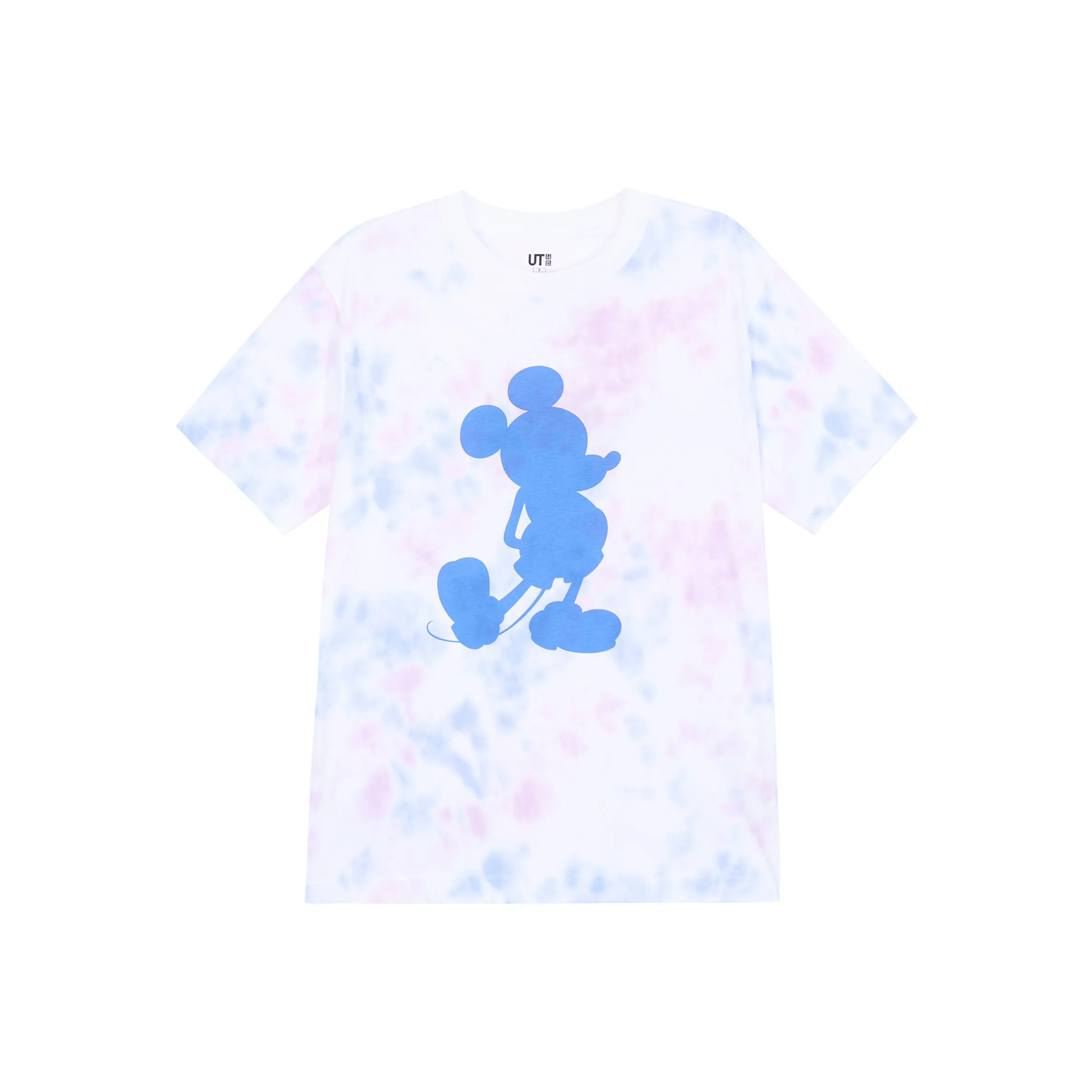 UNIQLO Рубашка с оборванным рукавом унисекс небесно-голубой