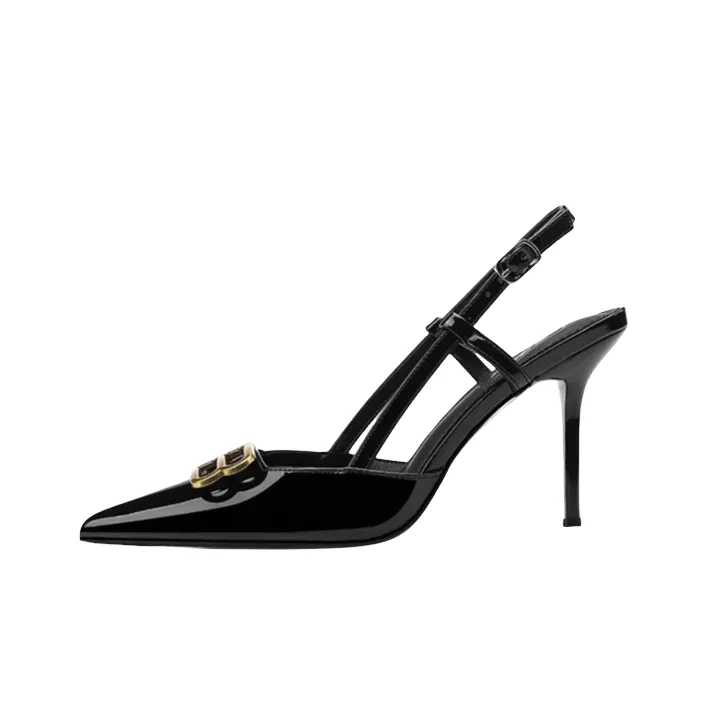 WOXXXN Узкий каблук Высокие каблуки Женские Черный