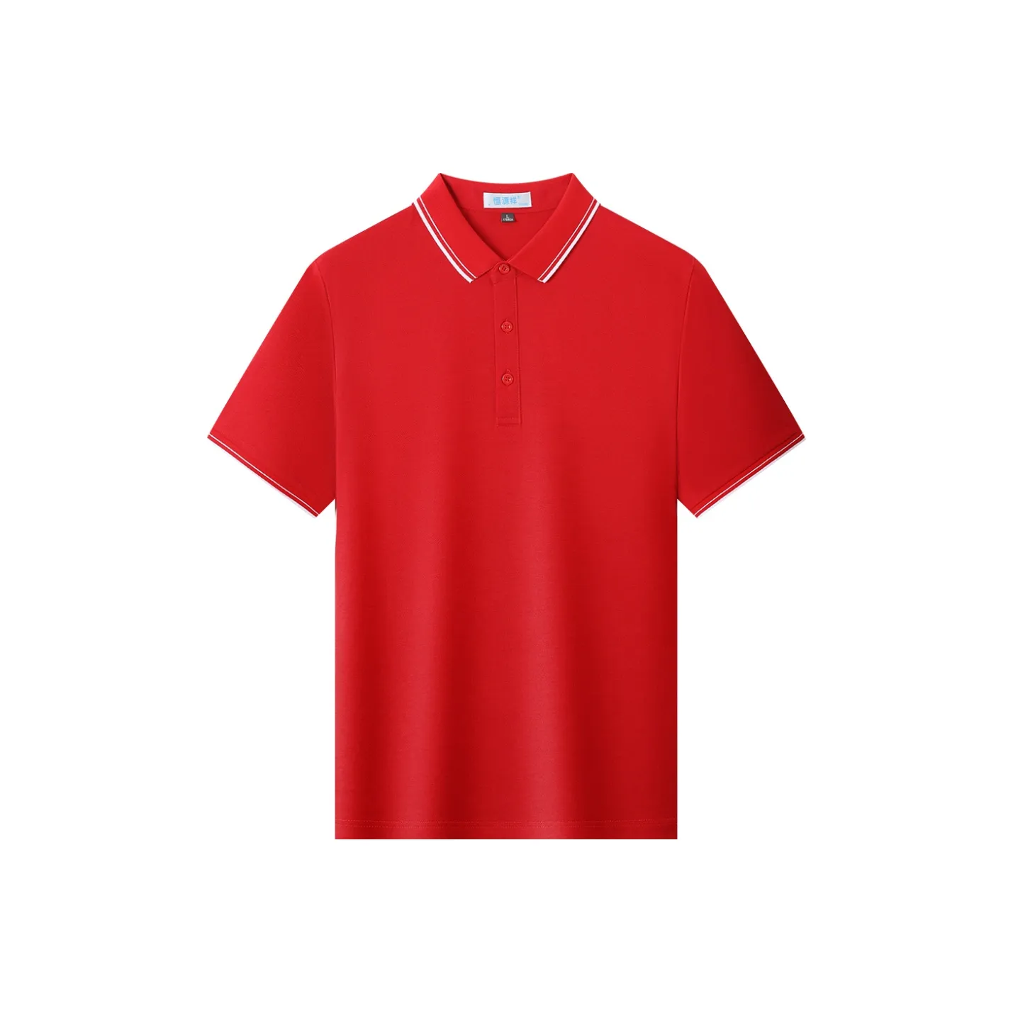 H YXIANG Красная Мужская T-Рубашка