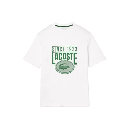 lacoste Белая Мужская Рубашка
