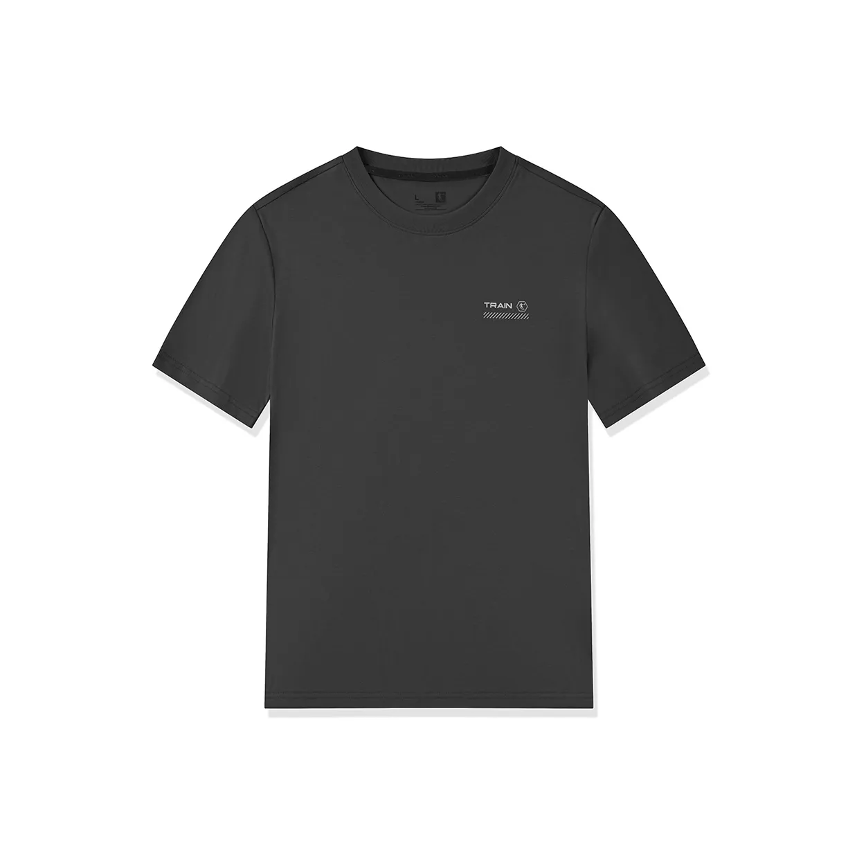 QIAODAN T Shirt Men's Iron Gray