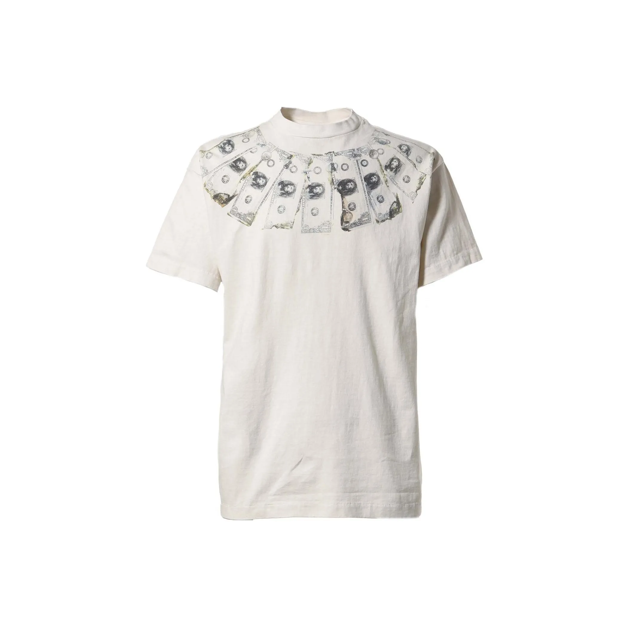 SAINT Mxxxxx SS24 T Рубашка Мужская Белая