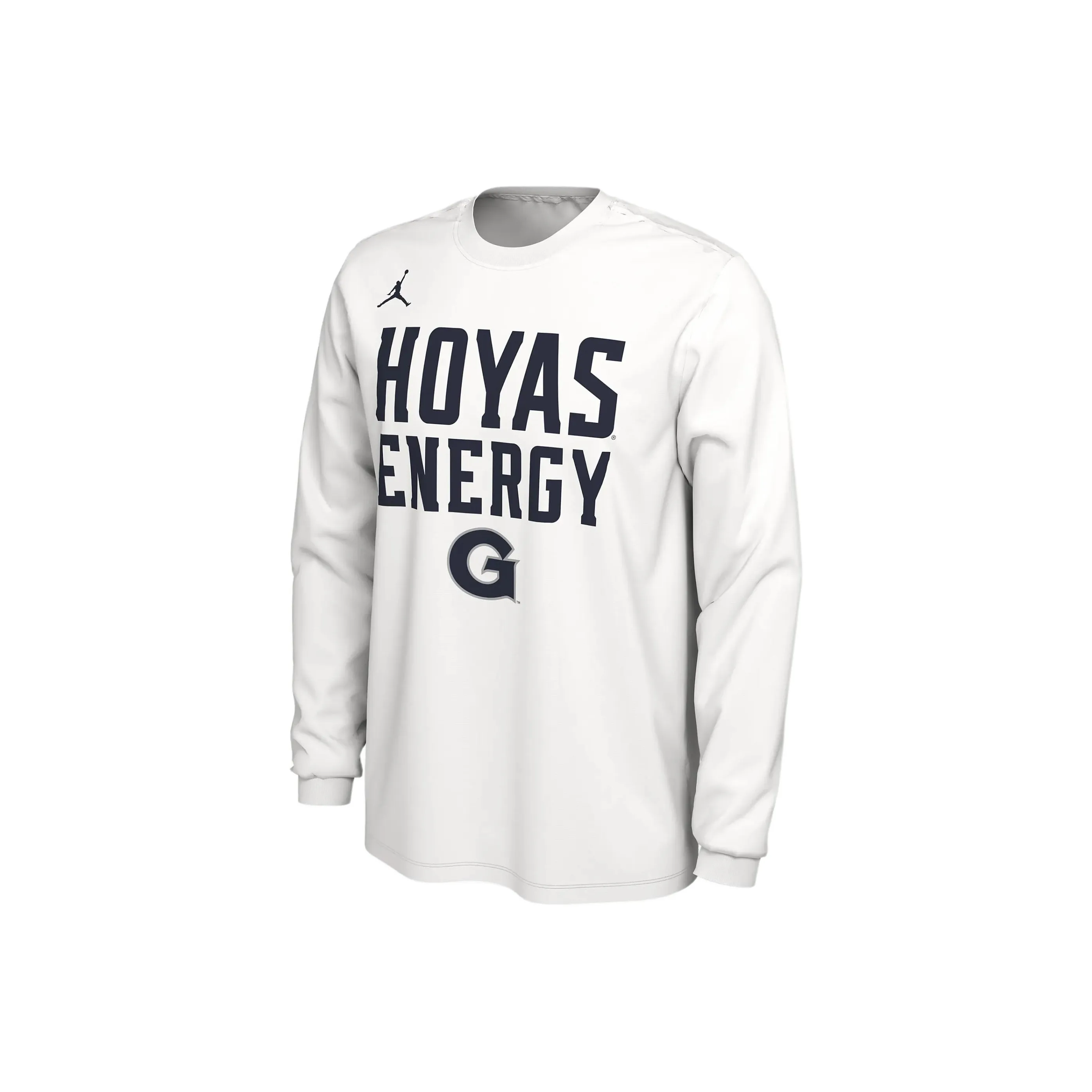 JORDAN Georgetown Men's JORDAN College Long-Sleeve T-Shirt