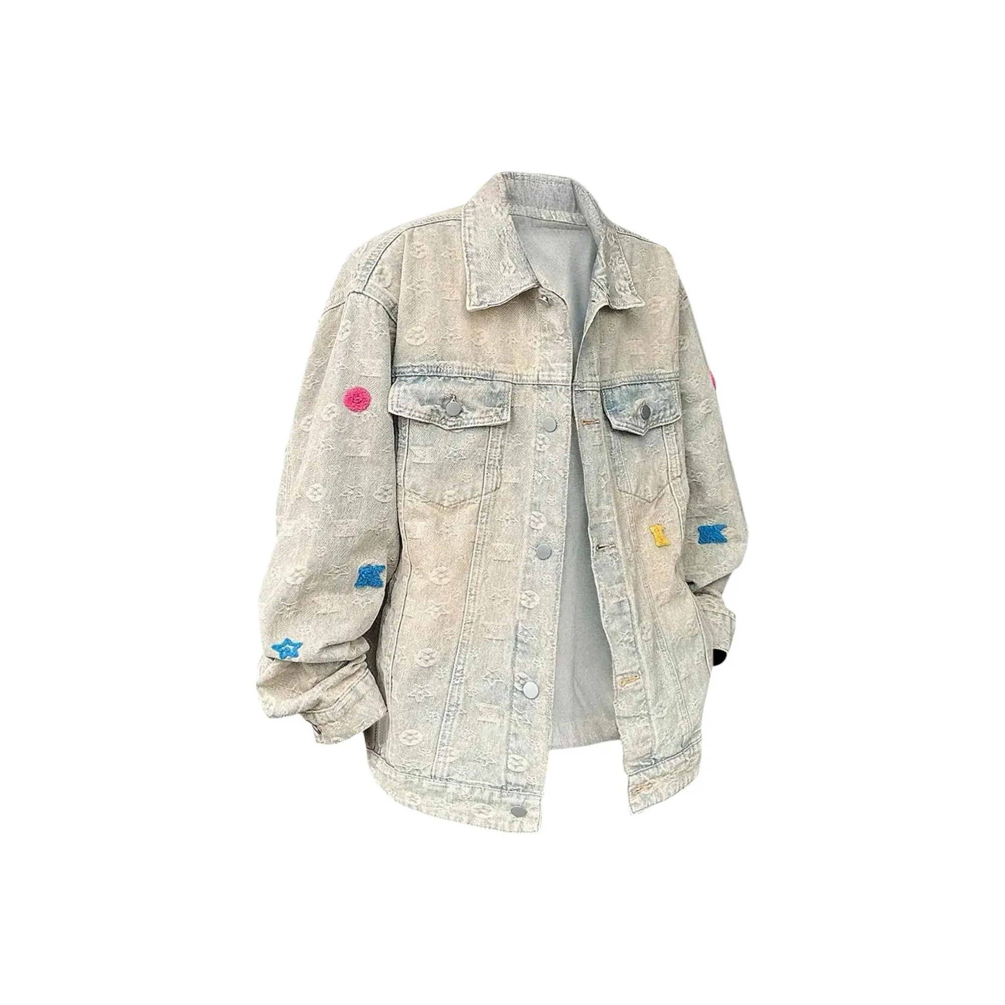 Bug Small Green Denim Jacket Unisex Буг Смолл Грин Деним Куртка Унисекс