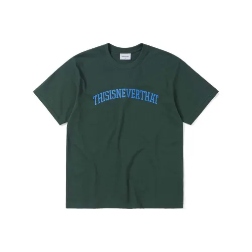 Thisisneverthat Лесной зеленый Унисекс Футболка