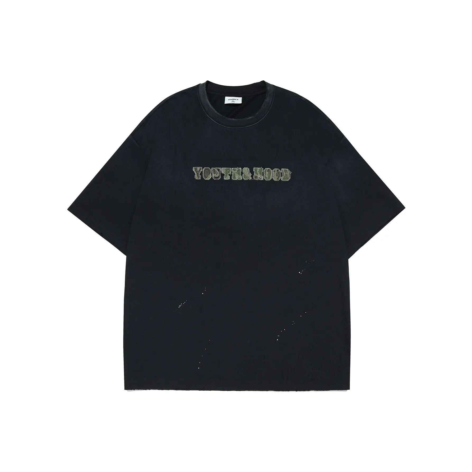 Guuka Короткий рукав T-рубашки Мужской Черный