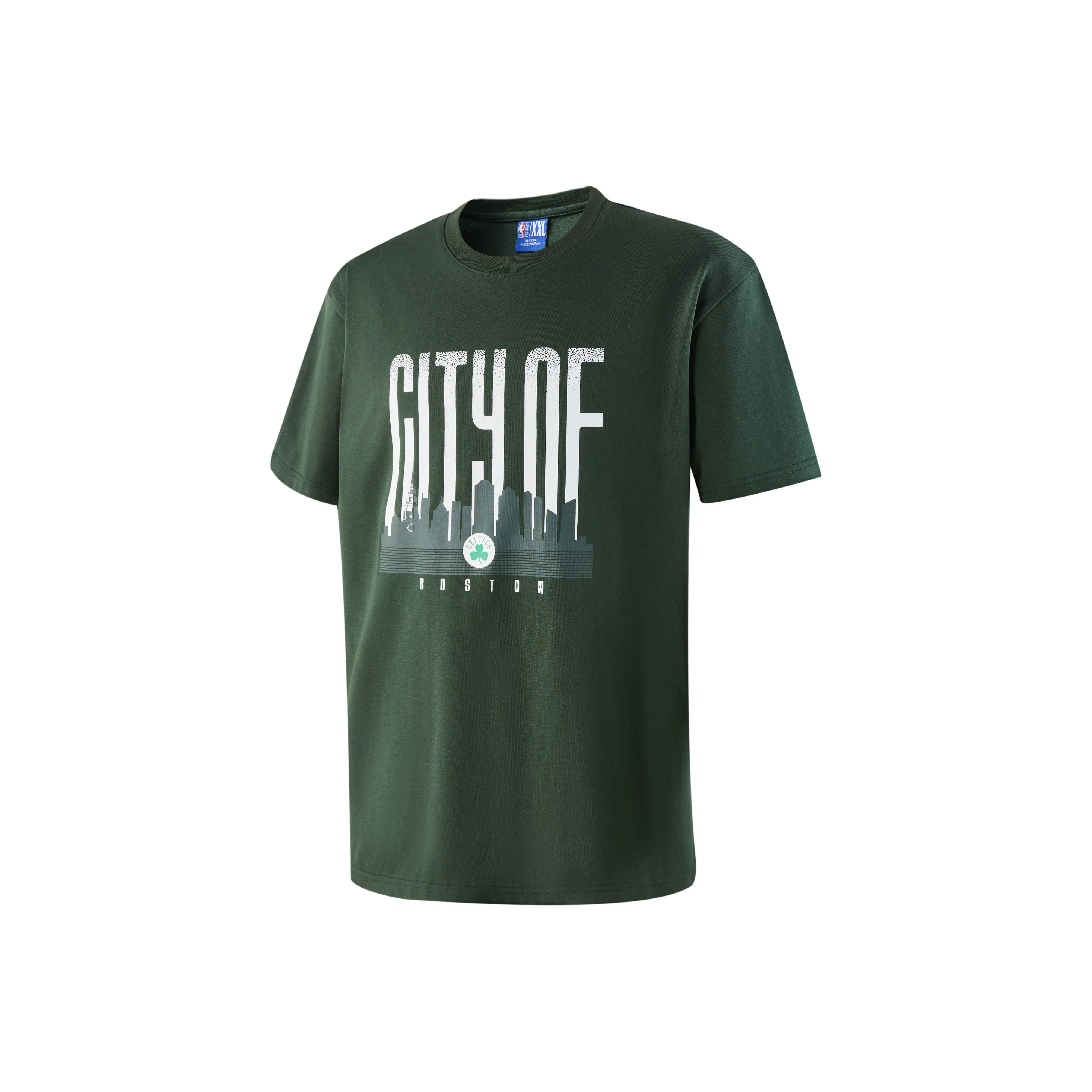 NBA Team Culture Series Зеленая Мужская Футболка