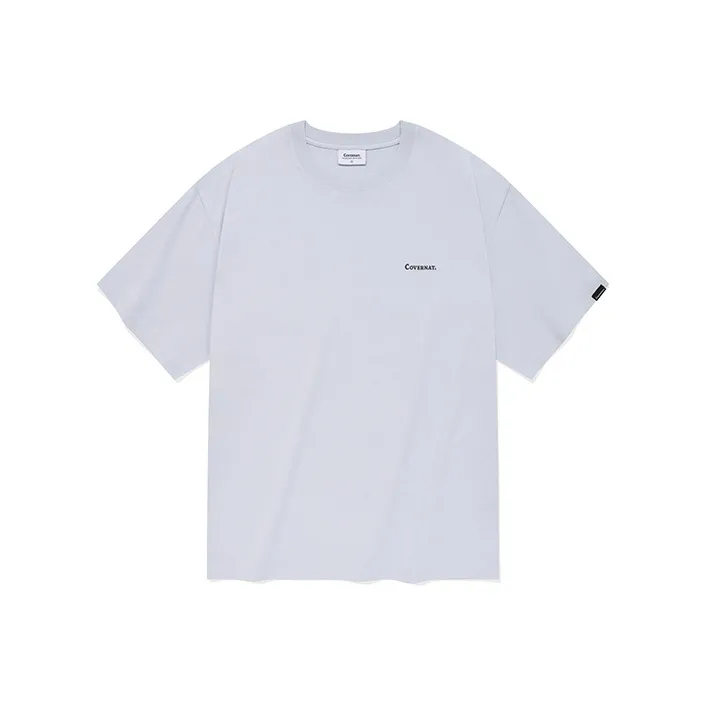 COVERNAT T Shirt Unisex Light Blue